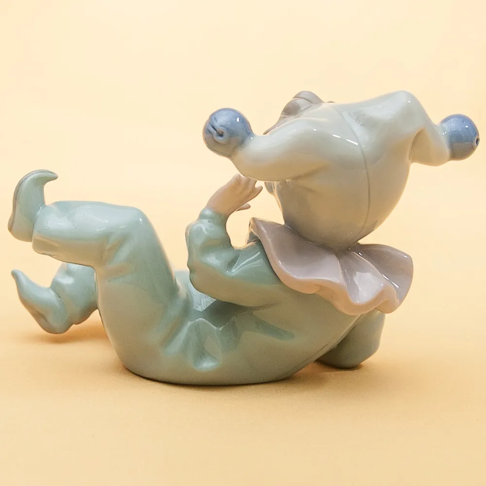 Фарфоровая статуэтка «Маленький Клоун - JANGLES». NAO by Lladro, Испания - 1988 год.