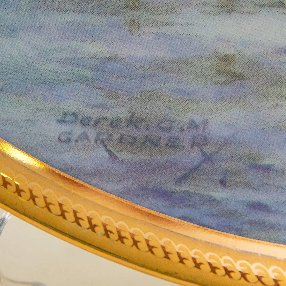 Коллекционная Тарелка «Парусные Корабли - LA BELLE POULE» Фарфор США, The FRANKLIN MINT -1987 год.