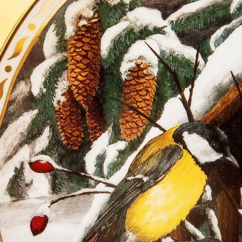 Коллекционная Тарелка «О, как ты счастлив», Фарфор, Suisse Langenthal, Швейцария -1992 год.