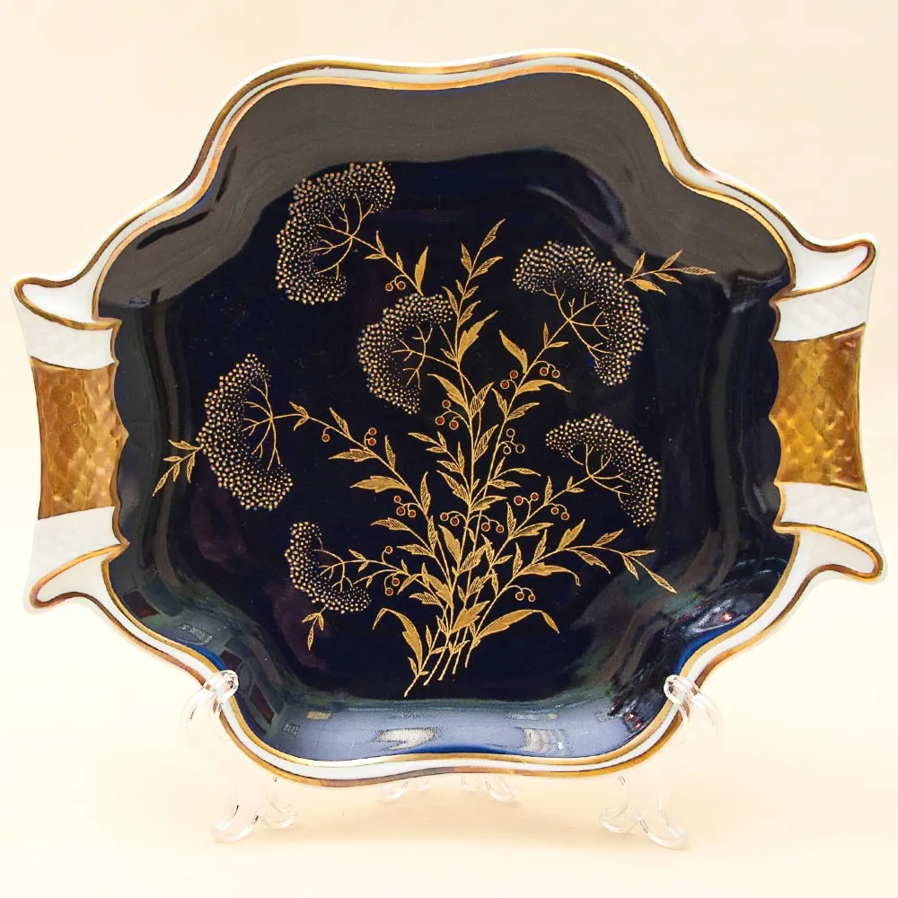 Коллекционное Сервировочное Блюдо Тарелка Фарфор WEIMAR Германия -50-е гг.