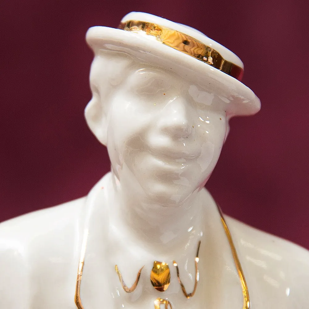 Авторская Коллекционная Фарфоровая Статуэтка Клоун - «Юрий Никулин» Россия.