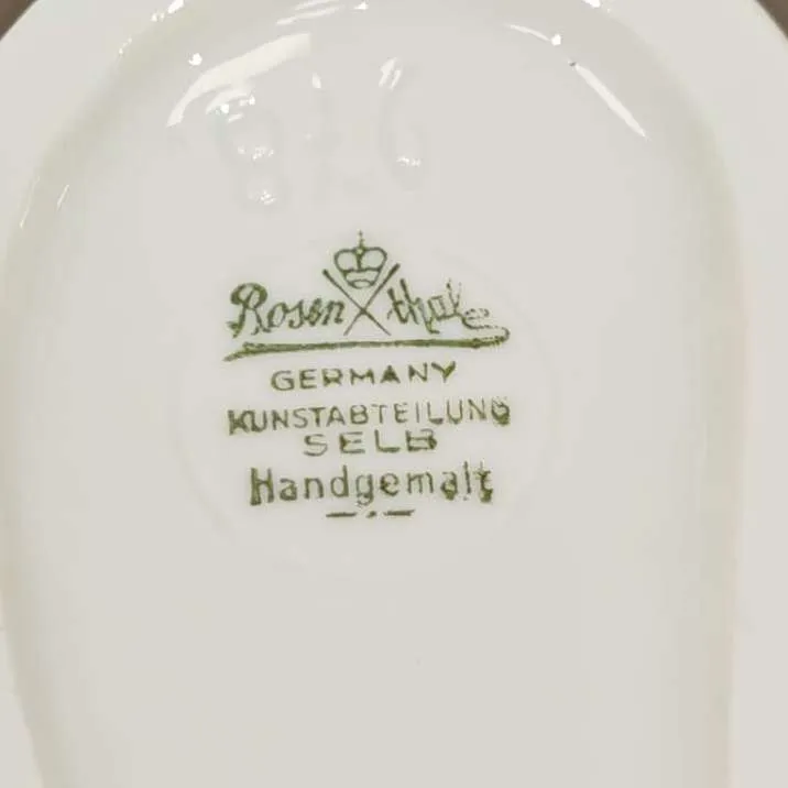 Редкость! Коллекционная Фарфоровая статуэтка «Птица - Павлин», ROSENTHAL Германия 40 гг.