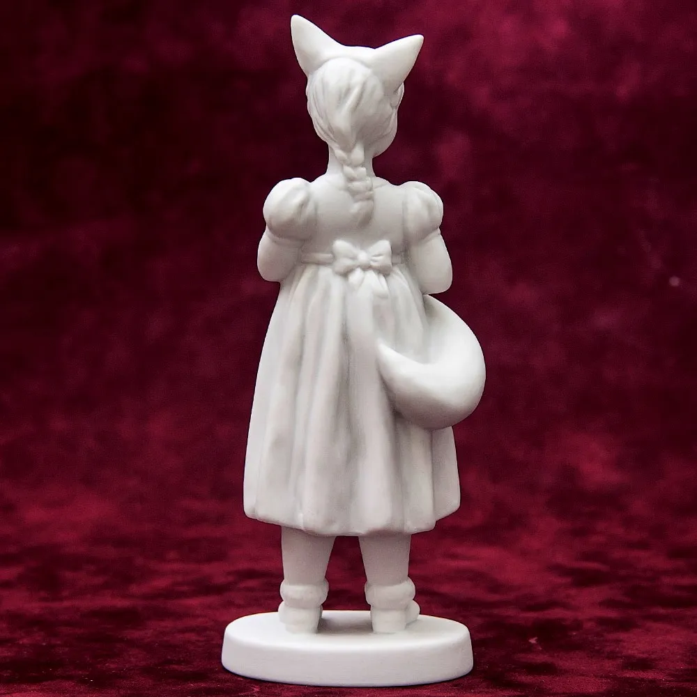 Коллекционная Авторская Статуэтка «Моя Лисичка» из серии «Детский Утренник», фарфор ИФЗ, Россия.