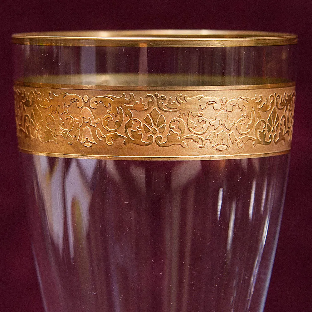 Набор 6-ть Хрустальных Бокалов для Шампанского, серия «Copenhagen», MOSER - МОЗЕР Чехия.