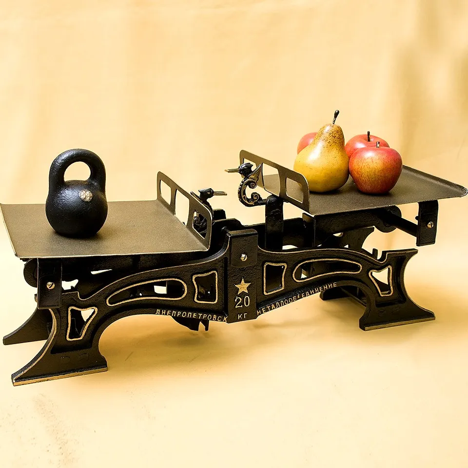 Редкость! Большие Чугунные Весы на 10 кг. СССР образца 1929 года!