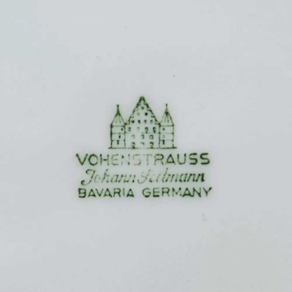 Набор из Трёх Декоративных Тарелок «ЦВЕТЫ ЛЕТА» Фарфор Vohenstauss Германия D-10 см.