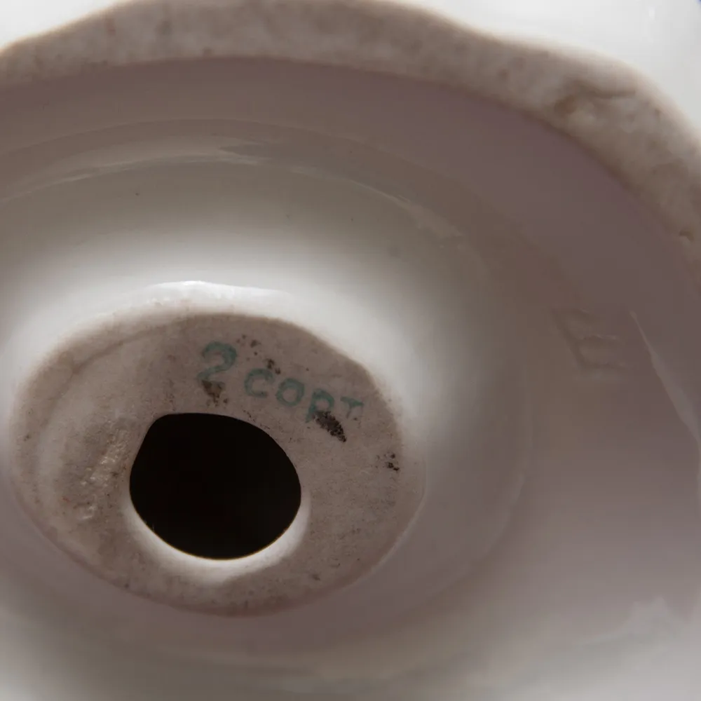 Редкость! Авторская Фарфоровая статуэтка «Свинарка с поросенком», СССР ЛФЗ - 1953 год.