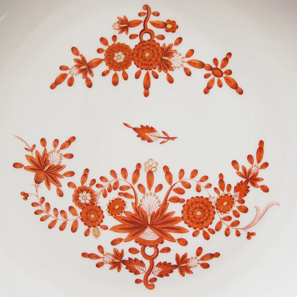 Чайный Сервиз «Индийский цветок» на 6-ть персон Фарфор MEISSEN / МЕЙСЕН Германия.