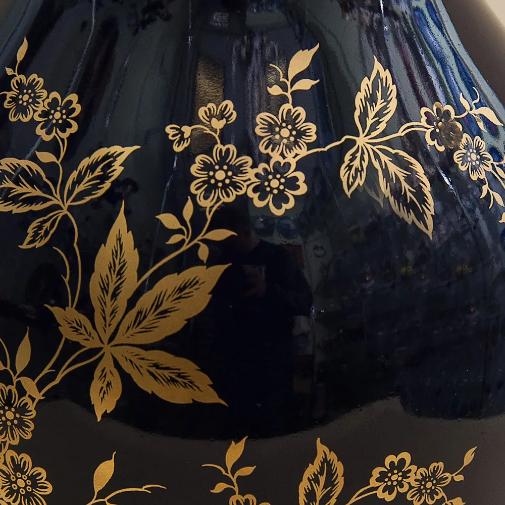 Кобальтовая Винтажная Ваза коллекция «Monic» Lindner Бавария, Германия 60 -е гг.