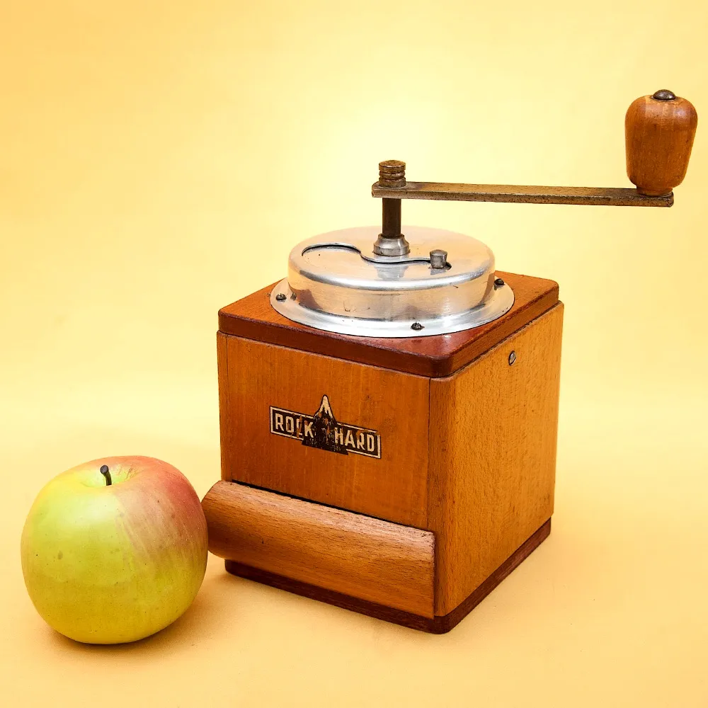Коллекционная Ручная Механическая Кофемолка ROCK HARD, США - середина ХХвека.