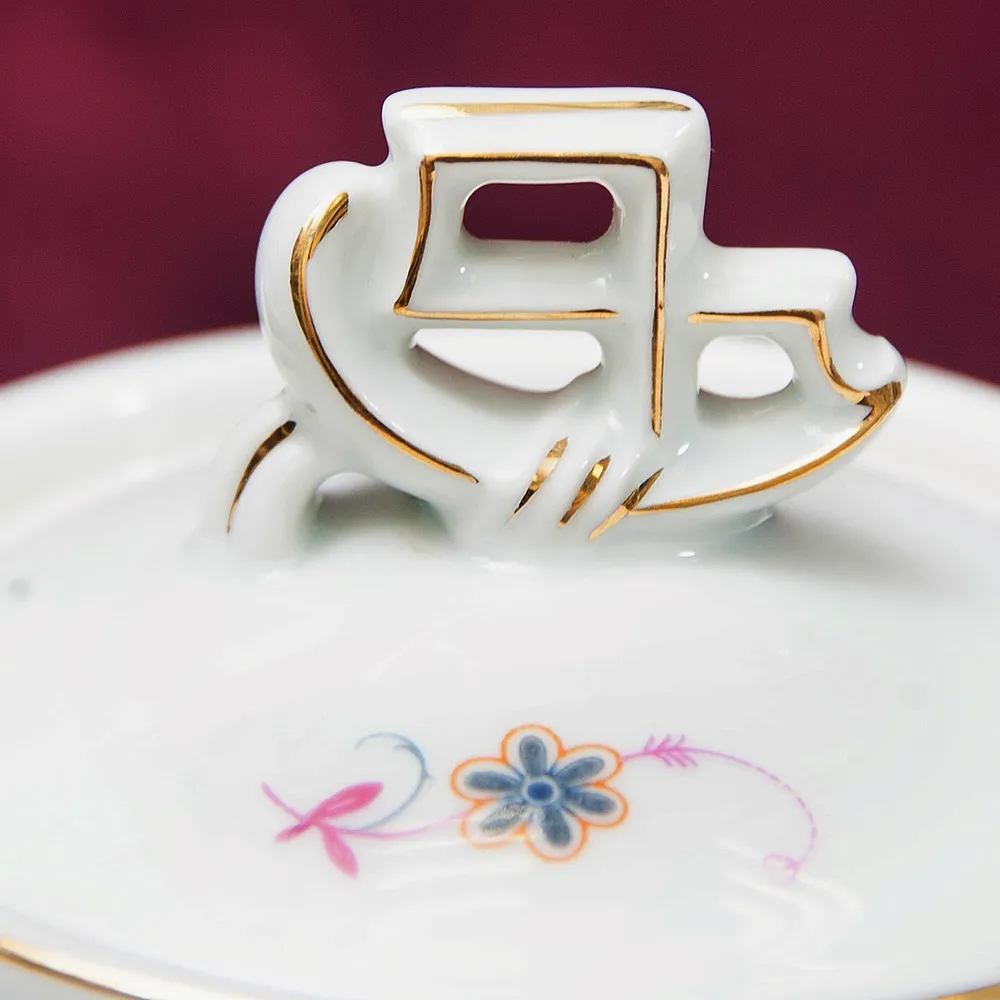 Чайный сервиз «TIRANA» на 4-е персоны Фарфор Розенталь / Rosenthal Германия -1930 год.