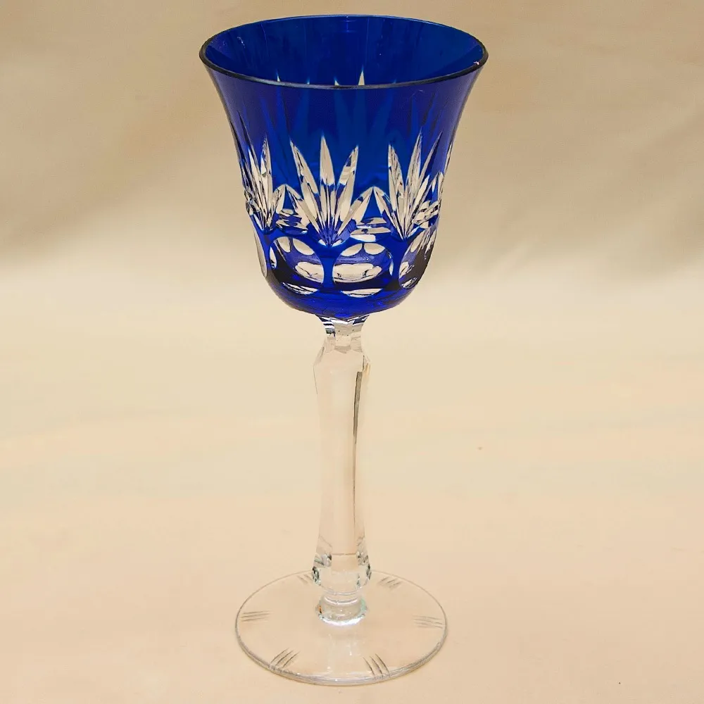 Коллекционный Хрустальный Бокал для вина серия «AUSTEN», Kunsthandwerk Германия, 50гг.