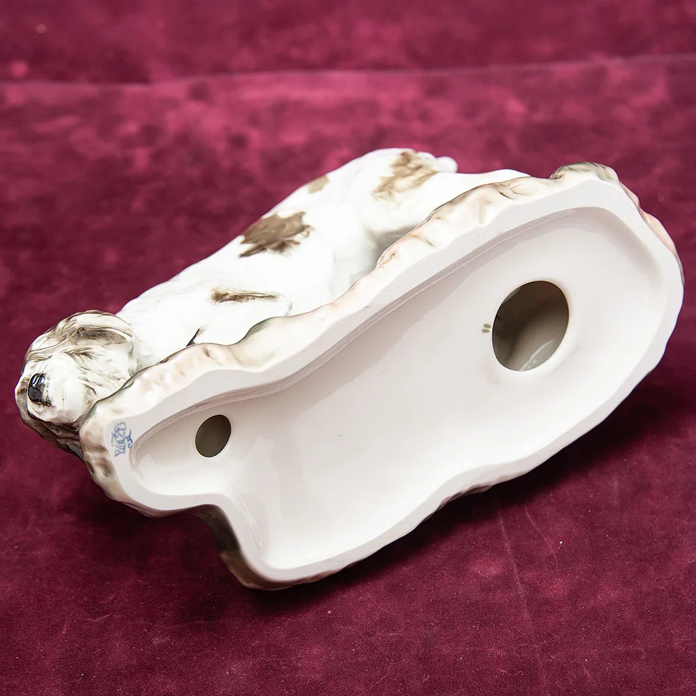 Анималистическая Фарфоровая Статуэтка «Собака. Немецкий грифон» ИФЗ, Россия -1992 год.