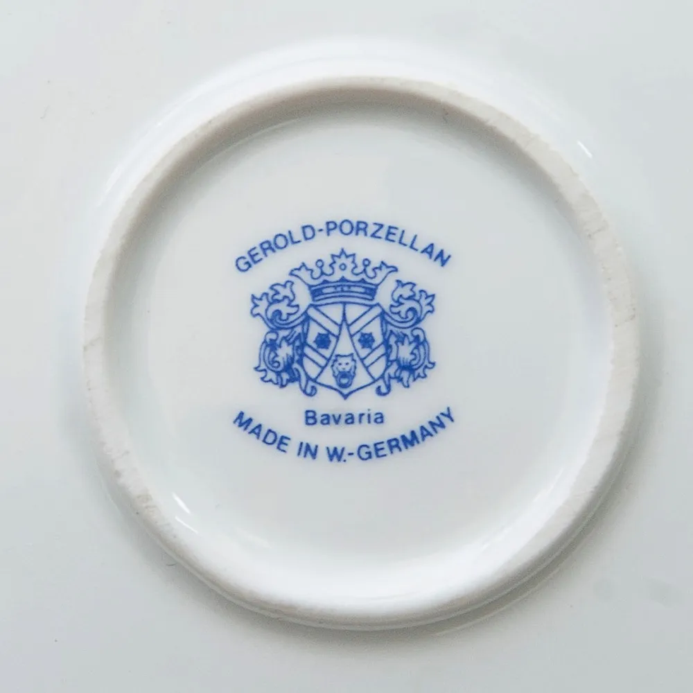 Декоративное Сервировочное Блюдо , Gerold-Porzellan, Германия -70 гг.