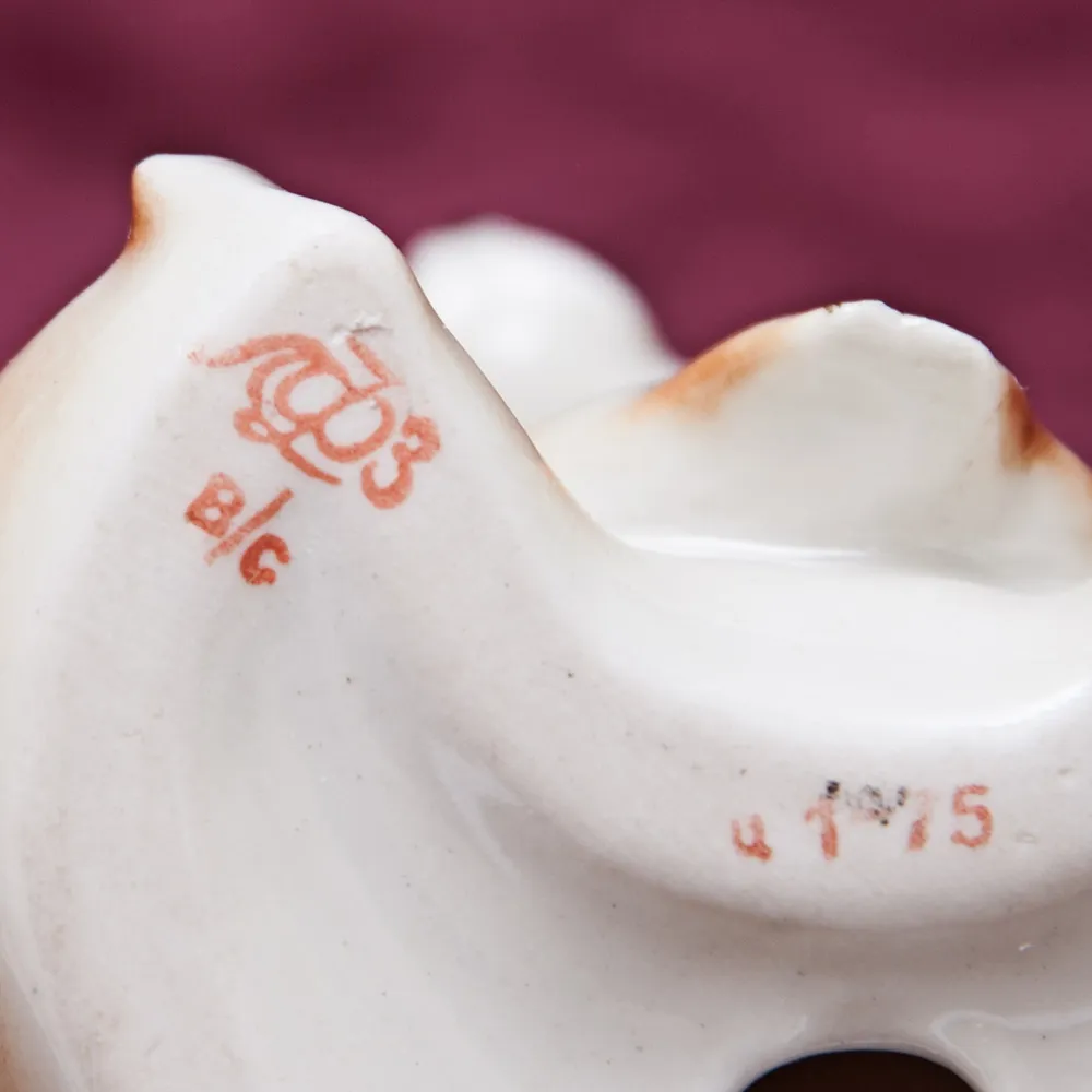 Коллекционный Триптих - Фарфоровые Статуэтки «Три Енота», ЛФЗ СССР -1962 год.