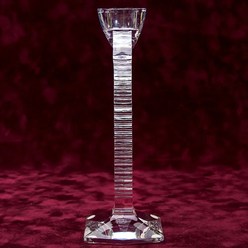 Редкость! Хрустальный Подсвечник БАККАРА / BACCARAT, Фрация, 70 -е годы ХХ века.