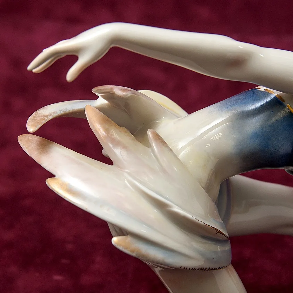 Коллекционная Фарфоровая Статуэтка «БАЛЕРИНА», Hutschenreuther, Германия -1968 год.