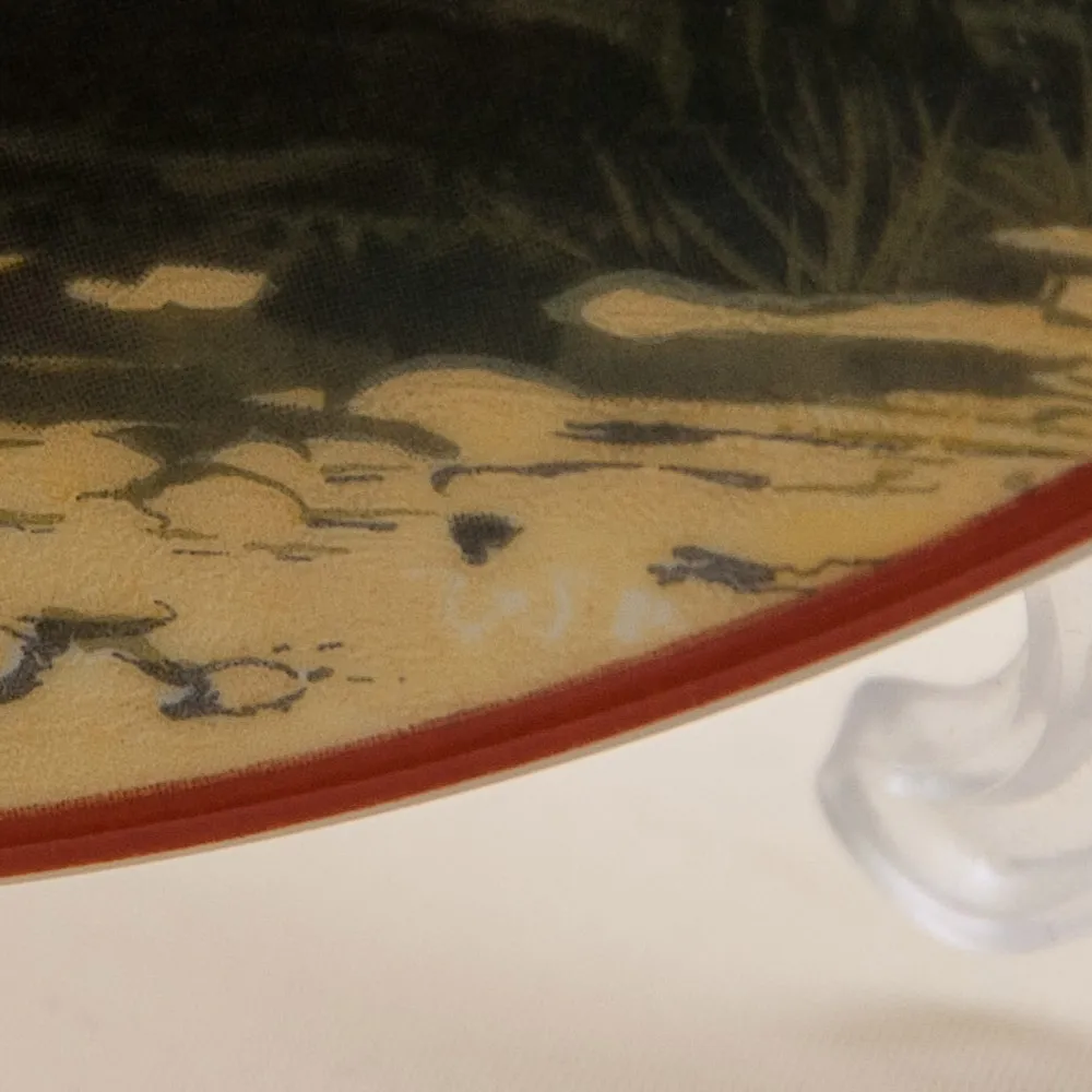 Коллекционная Рельефная Тарелка «АНТИЛОПЫ» Фарфор, Villeroy&Boch Германия -1982 год.