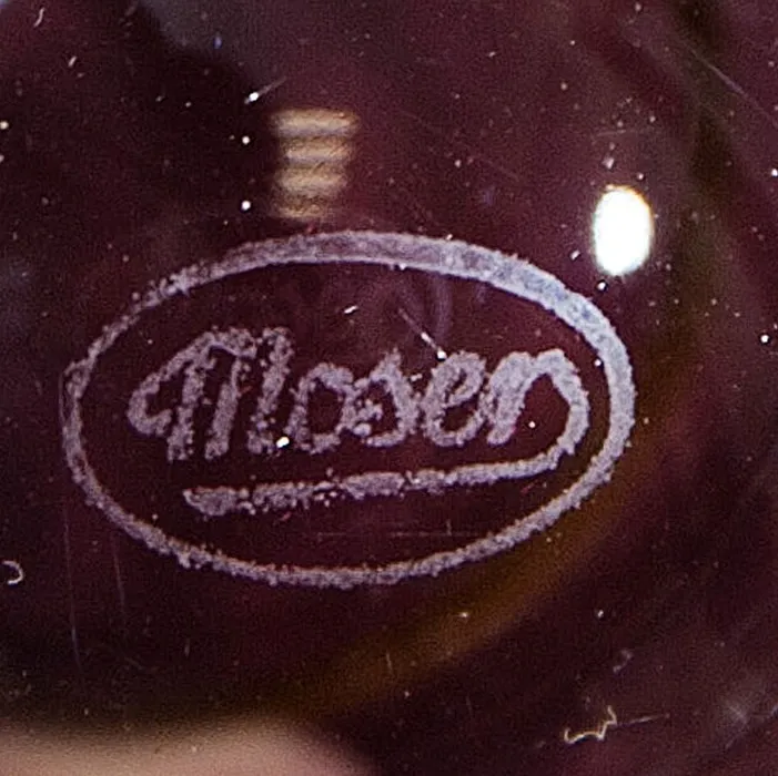 Набор 6-ть Хрустальных Бокалов для Вина, серия «Copenhagen», MOSER - МОЗЕР Чехия.