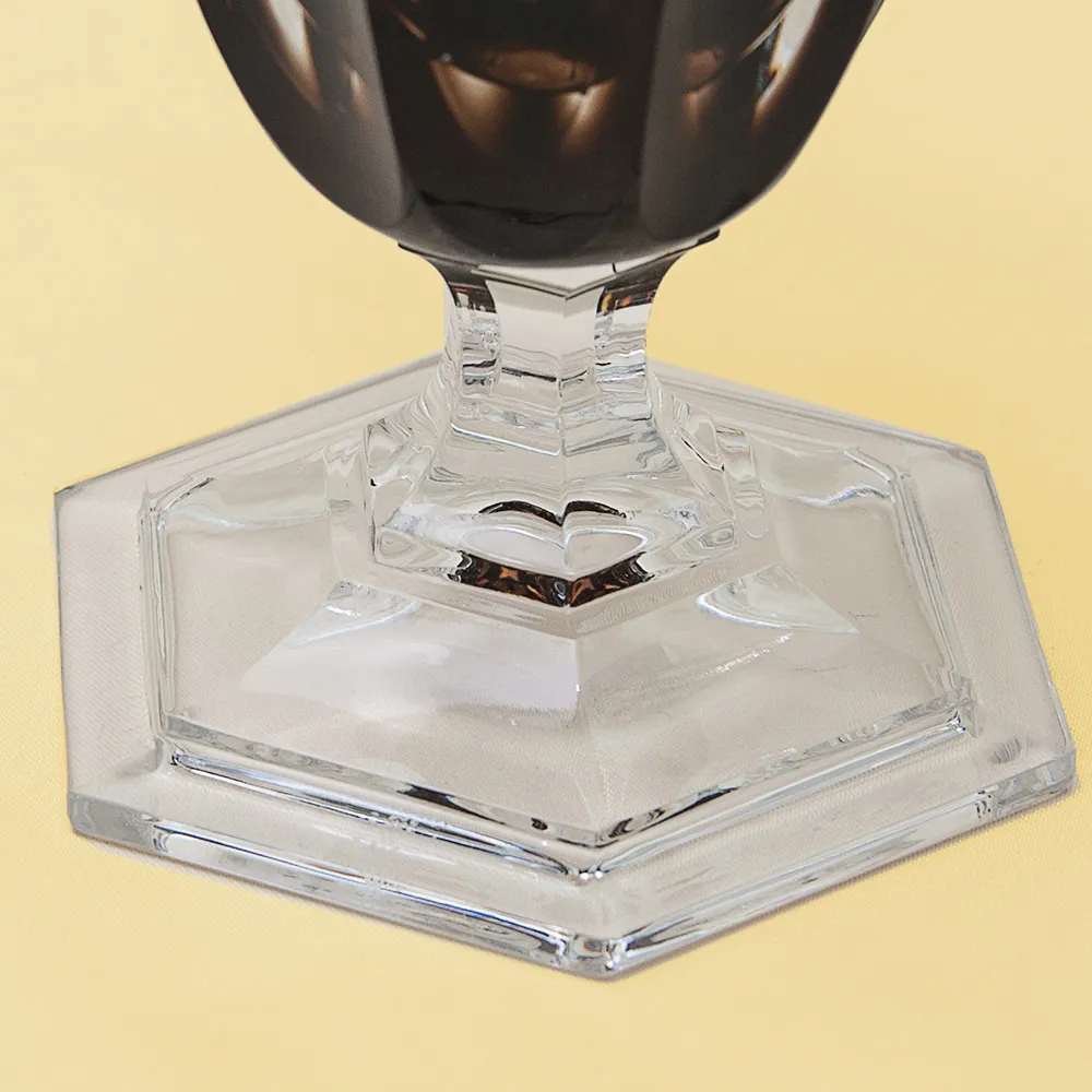 Классическая Ваза Цветного Хрусталя WMF Crystal Cabinet Германия Н-30 см., конец 60-х гг.