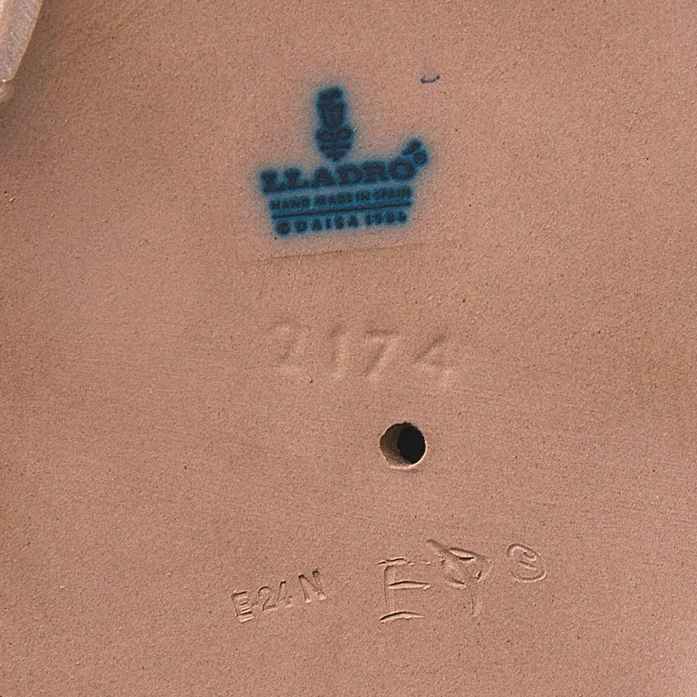 Большая Коллекционная Фарфоровая статуэтка «Юноша играющий на флейте», серия Грес Lladro Испания -1986г.