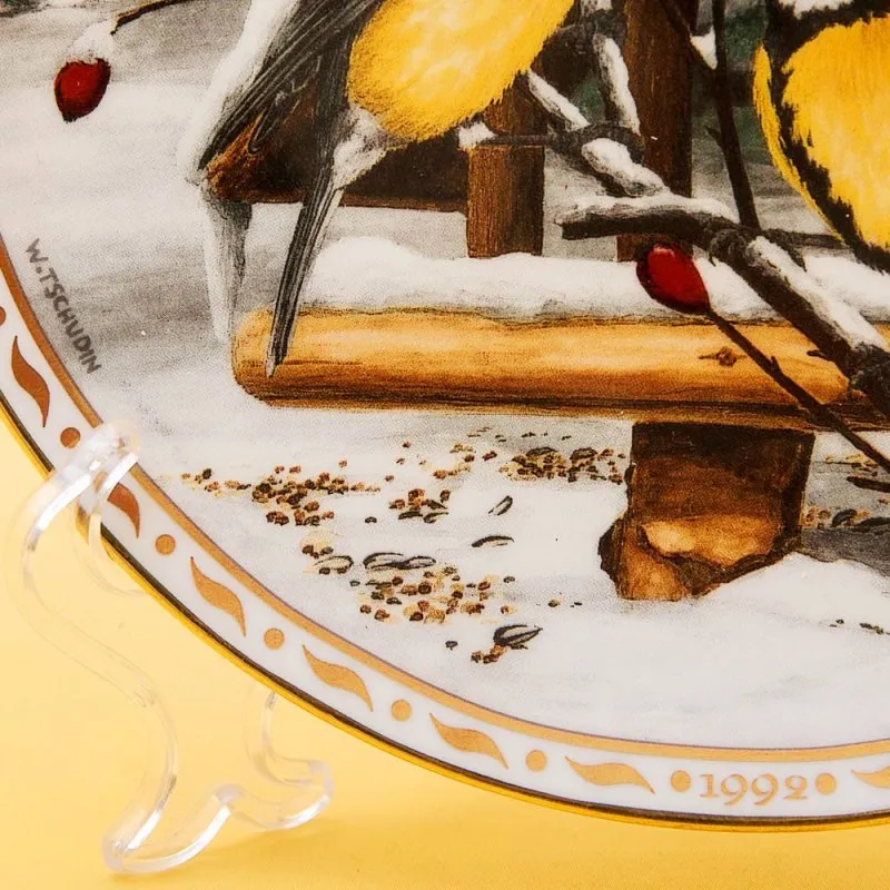 Коллекционная Тарелка «О, как ты счастлив», Фарфор, Suisse Langenthal, Швейцария -1992 год.