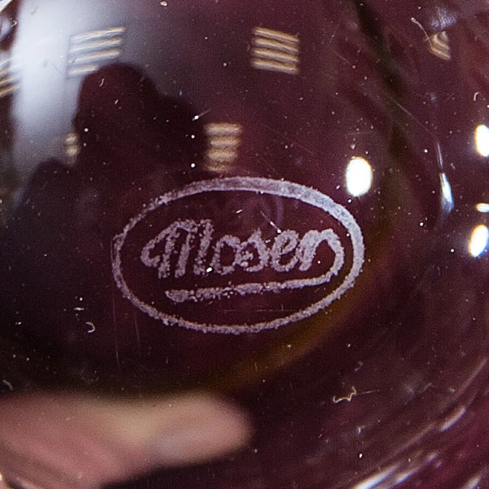 Набор 6-ть Хрустальных Стаканов серия «Copenhagen», MOSER - МОЗЕР Чехия.