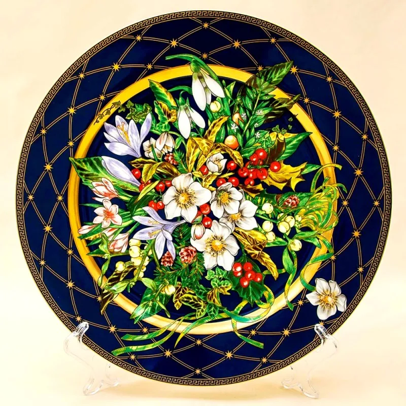 Коллекционная Тарелка - Блюдо «Впустите Любовь» Фарфор, VERSACE, Rosenthal Германия -2002 год.