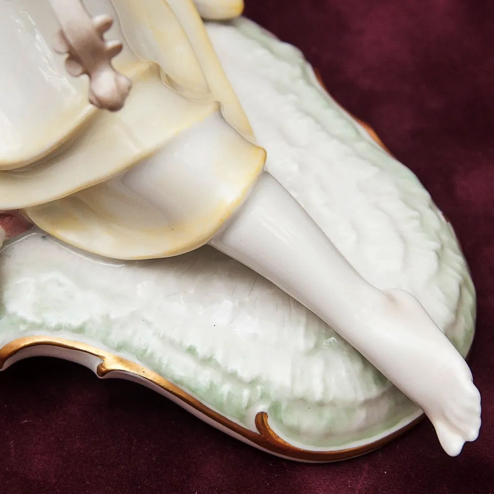 Авторская Фарфоровая статуэтка «СОНАТА, МУЗЫКАЛЬНЫЙ ДУЭТ» Hutschenreuther, Германия.