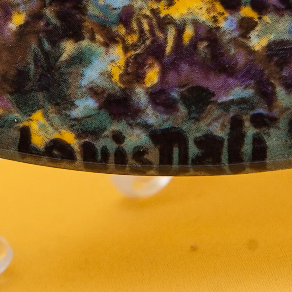 Коллекционная Тарелка «Париж - Сад Тюлирьи и Арка Каррузель» Фарфор, Лимож, Limoges, Франция.