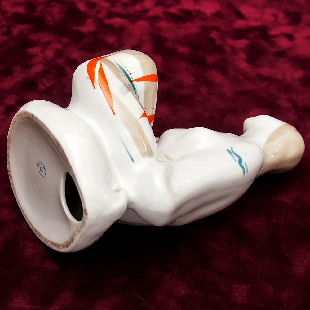 Фарфоровая Статуэтка «Девушка» Барановский ФЗ - CCCР 60 -е годы ХХ века.