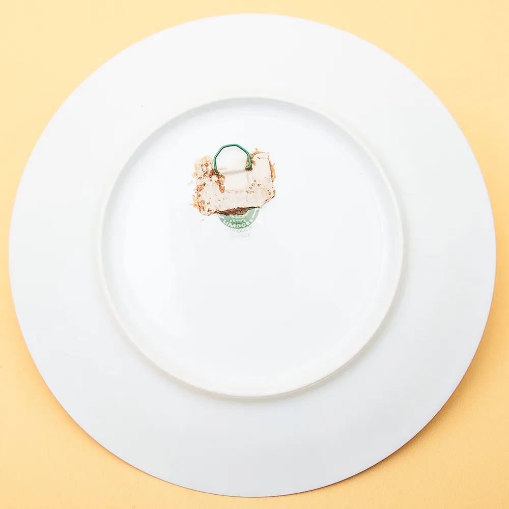 Коллекционная Тарелка «Свидание в лесу» Фарфор, Лимож (Limoges) Франция, середина ХХ века.