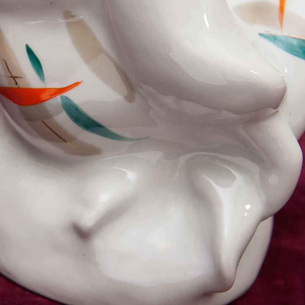 Фарфоровая Статуэтка «Девушка» Барановский ФЗ - CCCР 60 -е годы ХХ века.