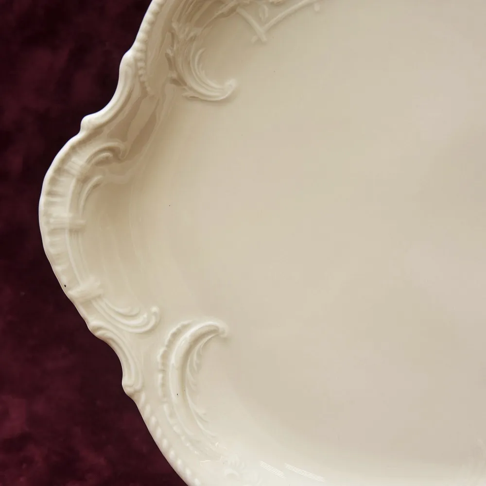 Большое Сервировочное Блюдо - Поднос из коллекции «SanS Souci» Фарфор Розенталь / Rosenthal, Германия.