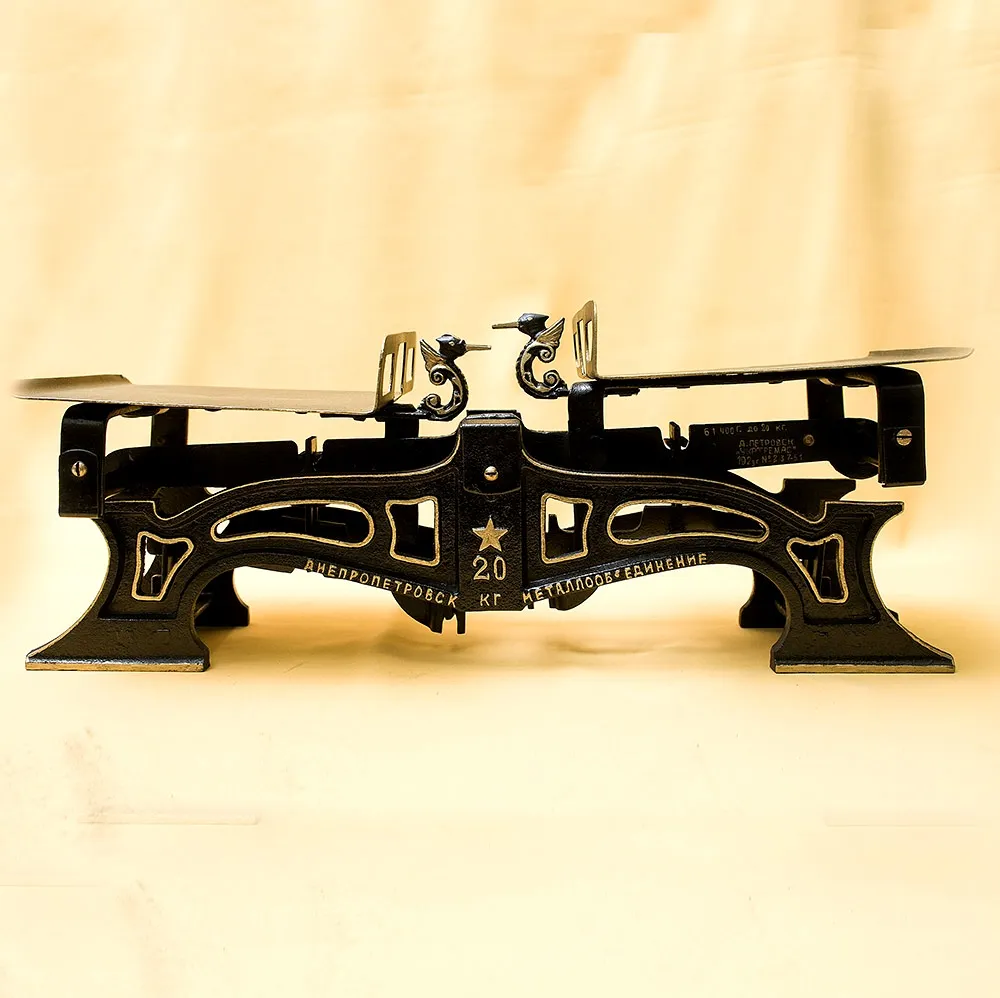 Редкость! Большие Чугунные Весы на 10 кг. СССР образца 1929 года!