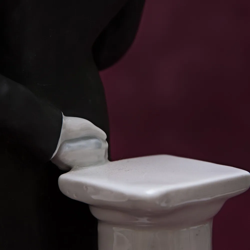 Коллекционная Фарфоровая статуэтка «Артист Норцов в роли Евгения Онегина», ЛФЗ СССР, 50-е гг.