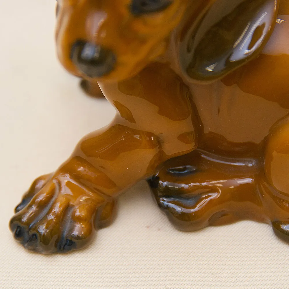 Коллекционная Статуэтка Собака, «МАЛЕНЬКАЯ ТАКСА», Фарфор ROSENTHAL, Германия -1974 год.