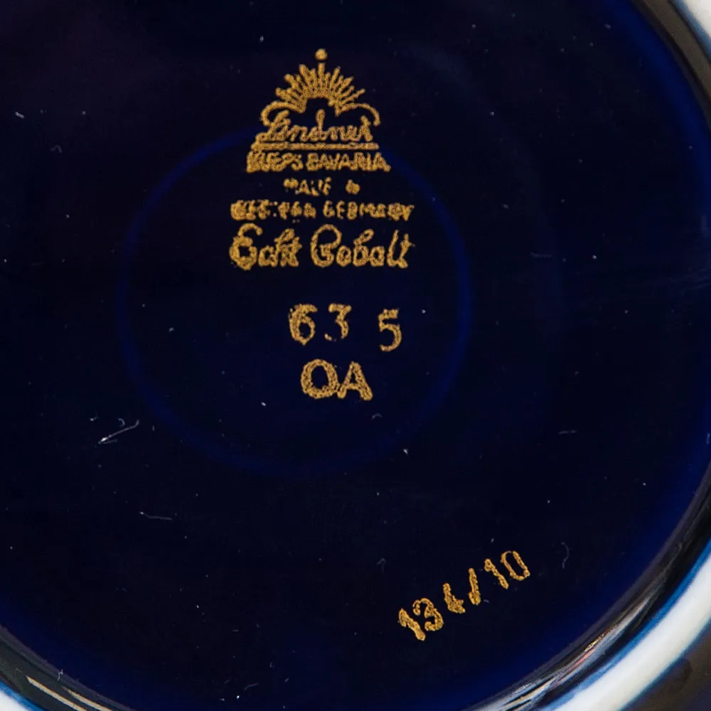 Набор Подставочных Тарелочек «Золотой Букет» Фарфор LINDNER Kups Германия D - 10 см.