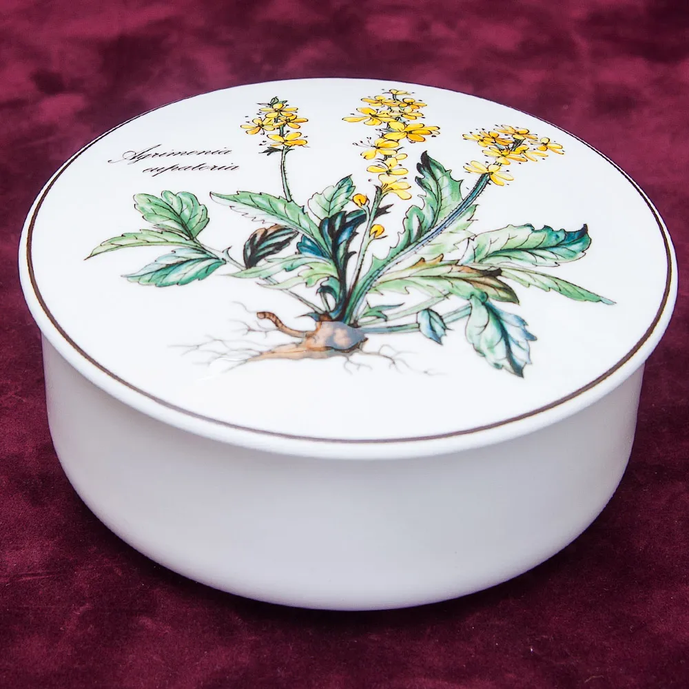 Среднего размера Шкатулка «Agrimónia» из серии Ботаника Villeroy&Boch Германия.