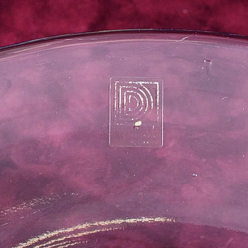 Хрустальное Блюдо для фруктов - Ваза, DOROTHEENHUTTE Германия, 70-е годы ХХ века.