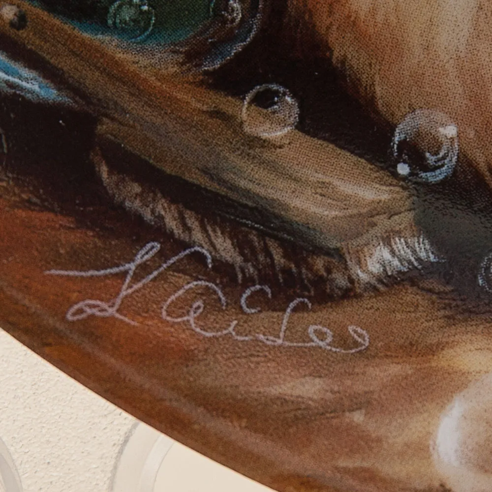 Коллекционная Тарелка «Забавное купание» Фарфор, Vohenstrauss Германия -1992 год.