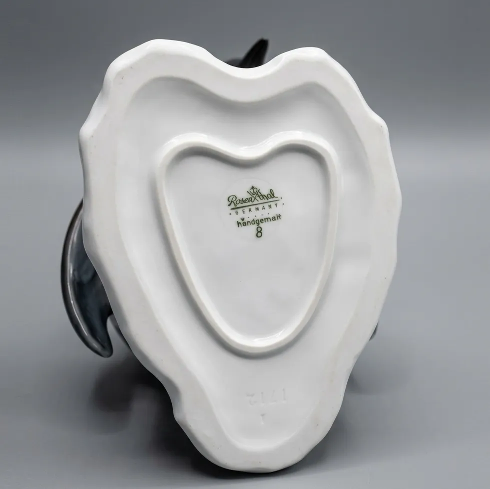 Авторские Парные Фарфоровые статуэтки «Королевские Пингвины», Rosenthal Германия - 1939 год.  