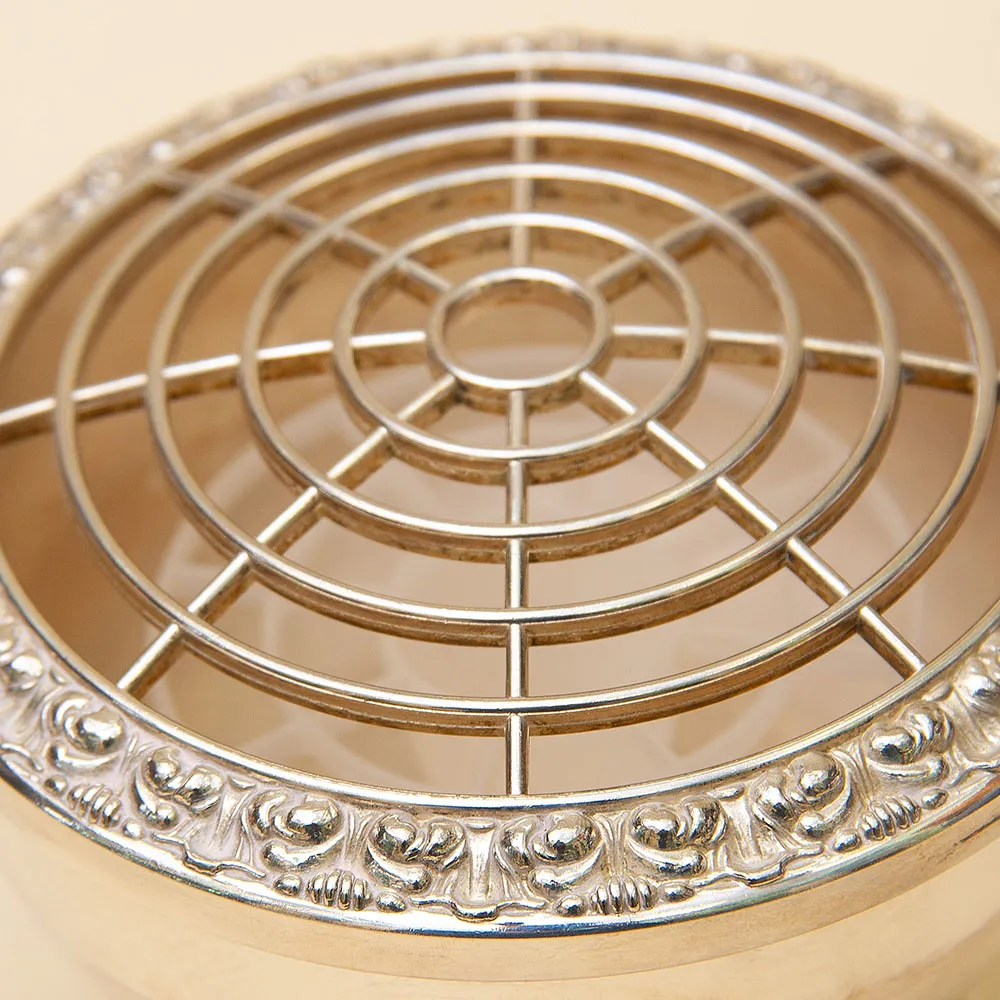 Антикварная Ваза для розовых бутонов «Rose Bowl», Silverplate, SHEFFIELD Англия - первая половина ХХ века.