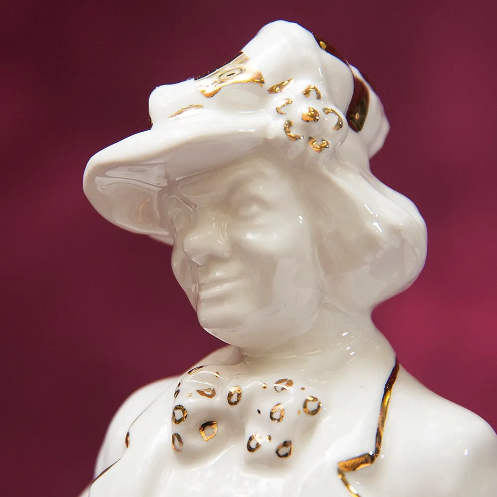 Авторская Коллекционная Фарфоровая Статуэтка Клоун - «Олег Попов» Россия.