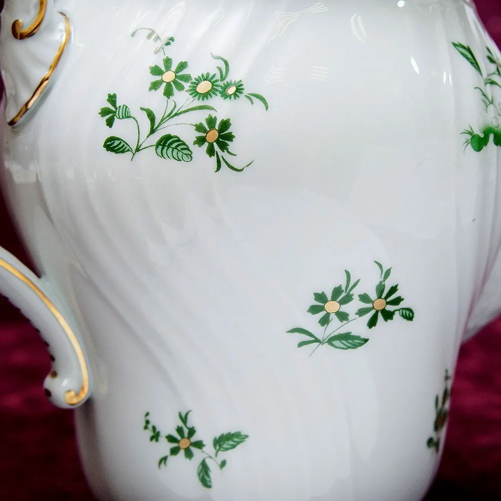 Коллекционный Фарфоровый Заварочный Чайник «ПЕТУХИ», RICHARD GINORI Италия, вторая половина ХХ века.