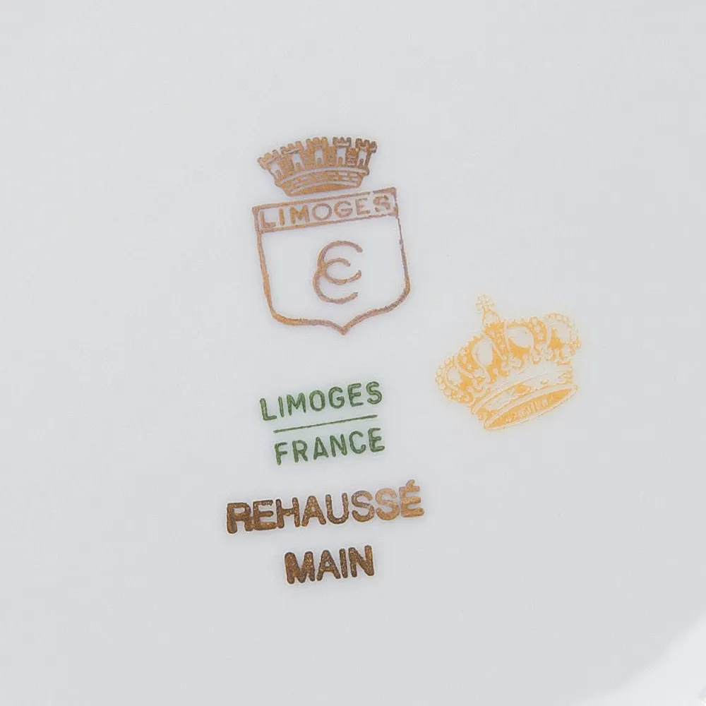 Винтажная Фарфоровая Банка «VERO» для сыпучих продуктов Limoges, Франция.