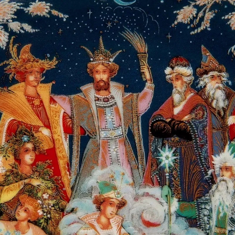  Коллекционная Тарелка «ДВЕНАДЦАТЬ МЕСЯЦЕВ» Фарфор - ЛФЗ, СССР -1993 год.
