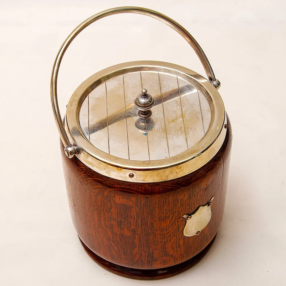 Редкость! Бисквитница - Сахарница - Баночка с крышкой, Дерево Фарфор, Англия.