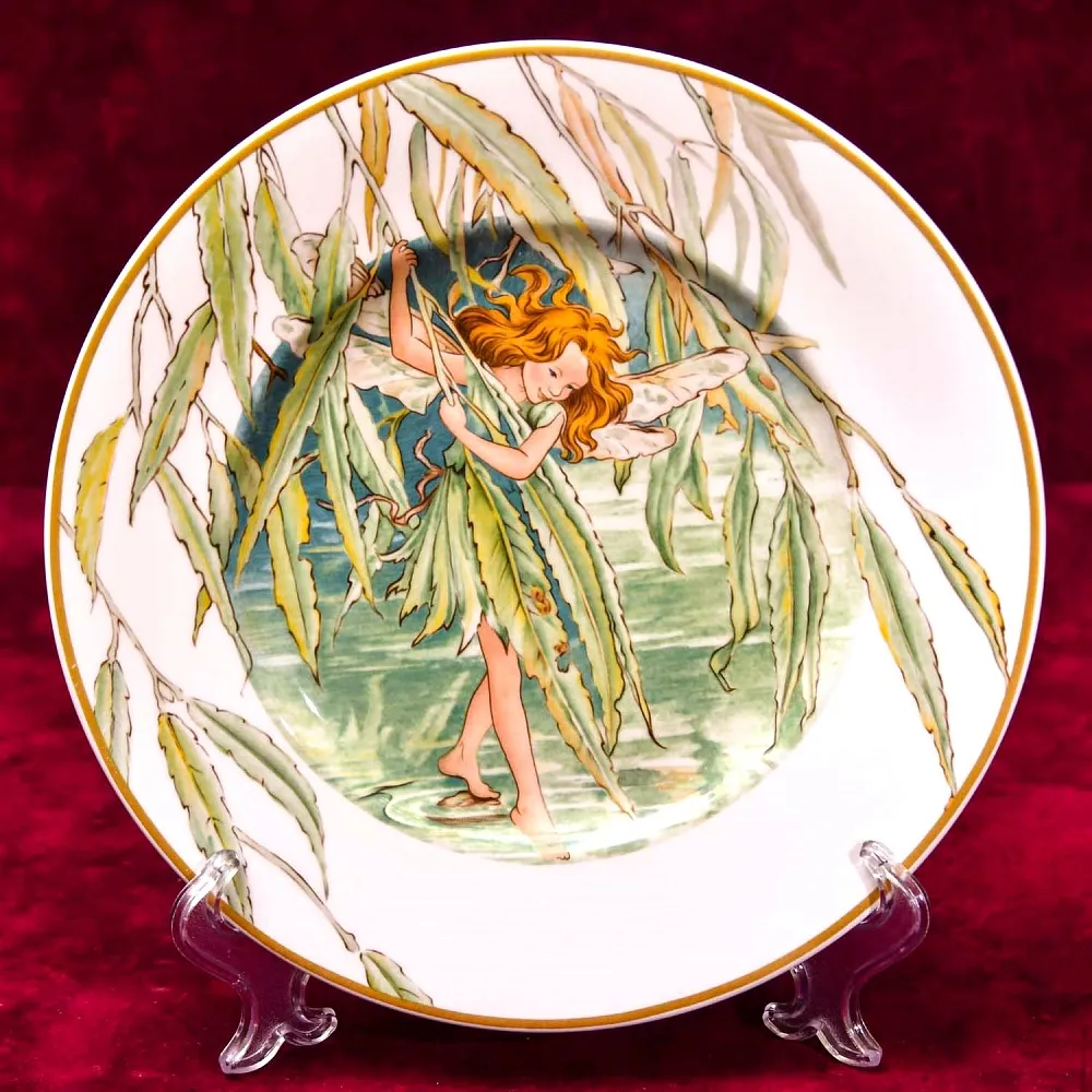 Коллекционная Фарфоровая Тарелка «Фея Ивы», Heinrich Villeroy&Boch Германия -80 гг.