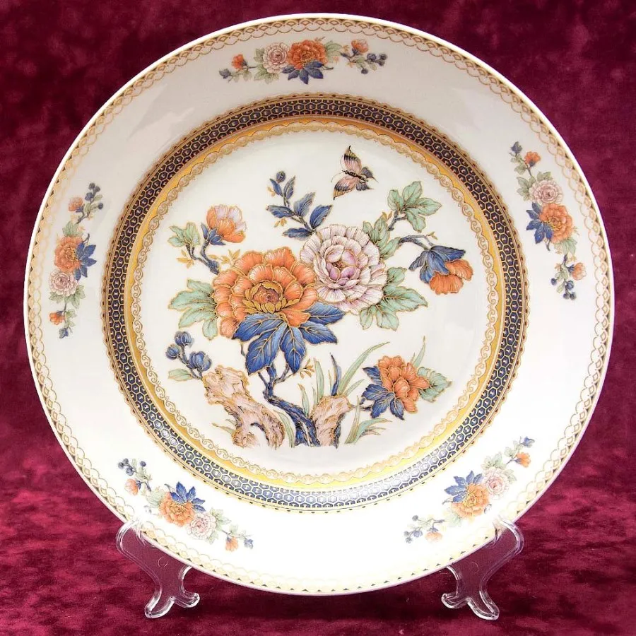 Коллекционная Авторская  Тарелка - Блюдо «Duchesse» Фарфор KAISER Германия D -32 см.